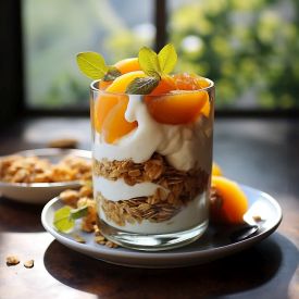 Yogurt Parfait z morelami. Lekki deser na lato, który zachwyca smakiem i prostotą