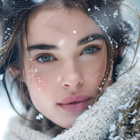 Mróz, śnieg i czerwony nos – jak zrobić zimowy makijaż, który zawsze wygląda dobrze