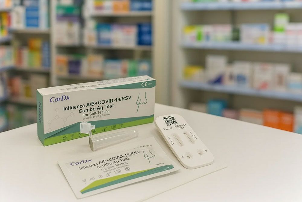 Testy combo 4w1 – grypa, COVID-19 i RSV w jednym badaniu