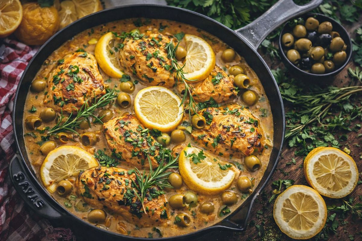 kurczak z&nbsp;kiszonymi cytrynami