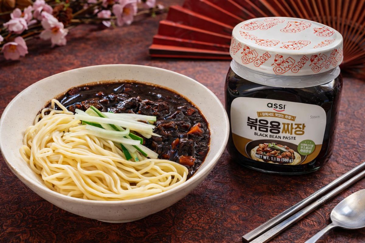 pasta z&nbsp;czarnej fasoli