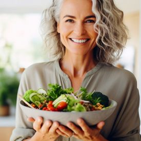 5 produktów niezbędnych w diecie kobiet w okresie menopauzy