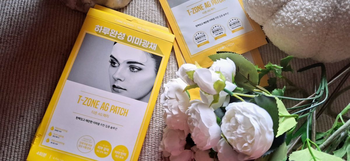 kolagenowa maska na czoło