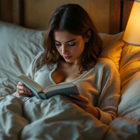 Czy czytanie przed snem jest dobre? Sprawdź, jak wpływa na zdrowie i sen