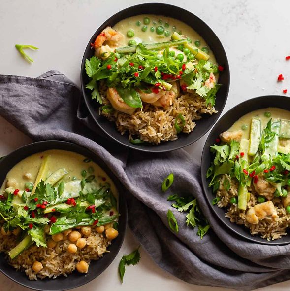 Szybkie i łatwe tajskie zielone curry - przepis dla całej rodziny