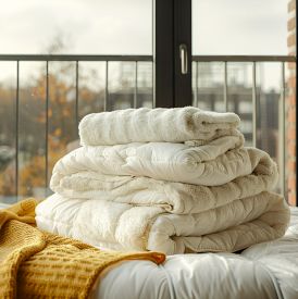 1. Wietrzenie pościeli na balkonie. Ten prosty nawyk robi ogromną różnicę