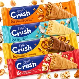 Nowy baton Wedel Crush zaskakuje już od pierwszego chrupnięcia