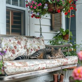 Piękny balkon i bezpieczny kot. Te rośliny możesz sadzić bez obaw
