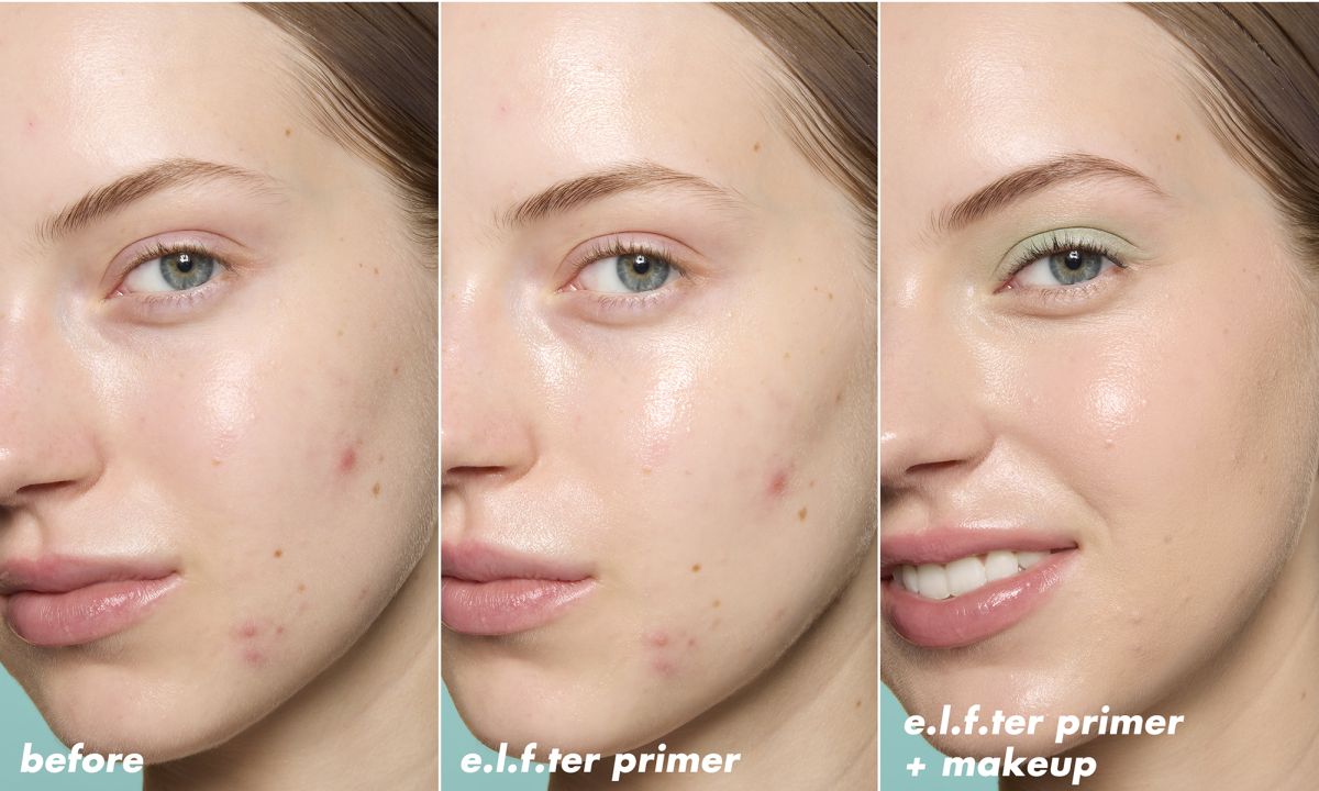 e.l.f. Cosmetics - Sylwia in Power Grip Primer (82846) - Before