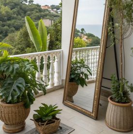 Balkon pełen liści zamiast kwiatów? Ten trend daje niesamowity efekt