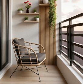 Minimalistyczny balkon – czy naprawdę ma duszę? Modern minimalism jest modny ale nie dla każdego