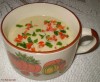 Zupa krem ziemniaczano-jabłowo-cebulowy z rozmarynem
