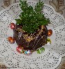 Babka ucierana- kakaowa z polewą